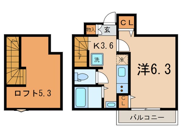 ソフィータMISHUKUの物件間取画像